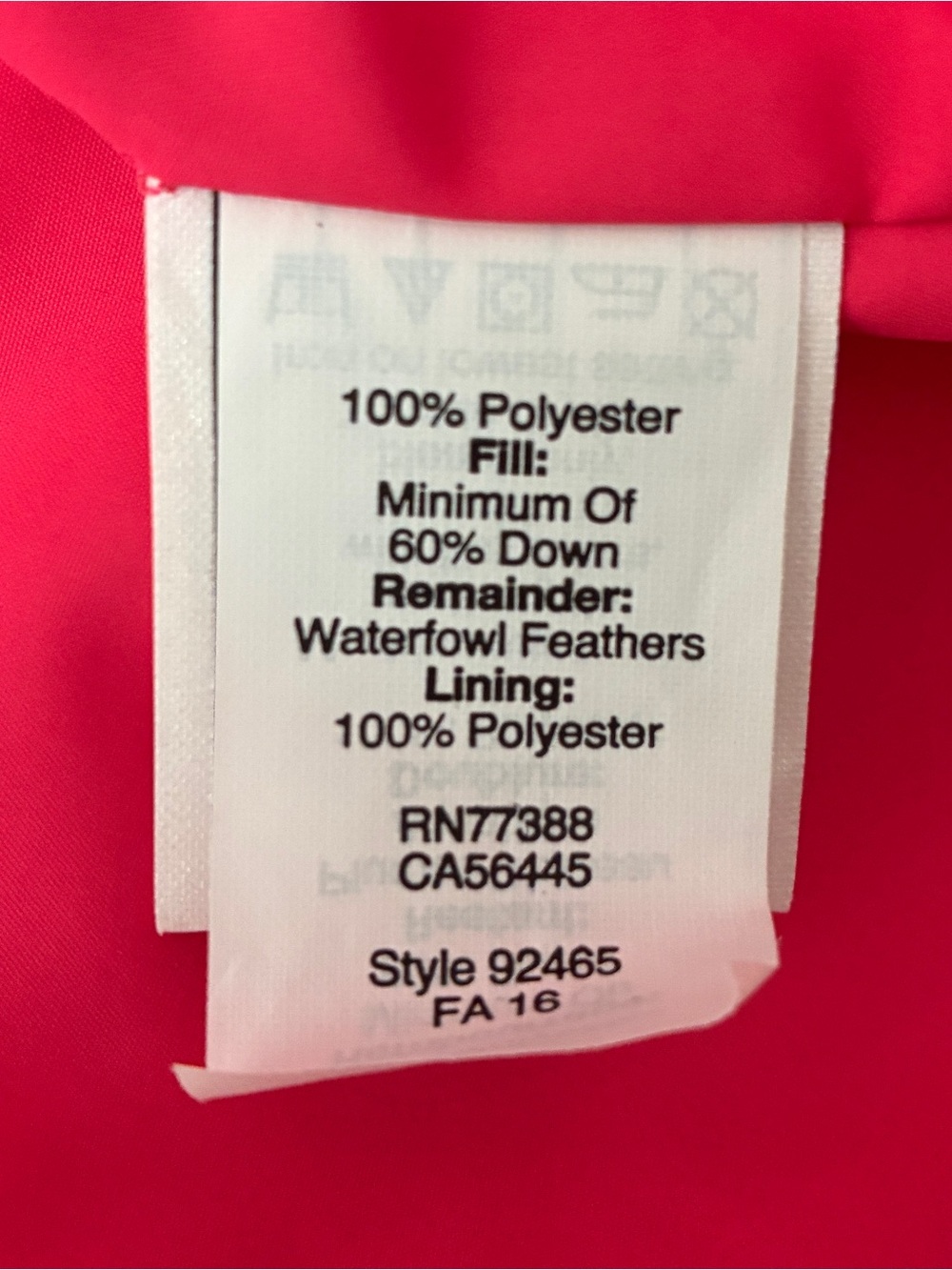 J. CREW Salmon Pink Excursion Puffer Vest Concealed Snap Pockets M - Picture 6 of 6